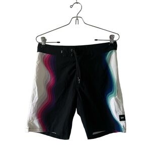 Vans Multicolor Swim Trunks Like New sz 28
